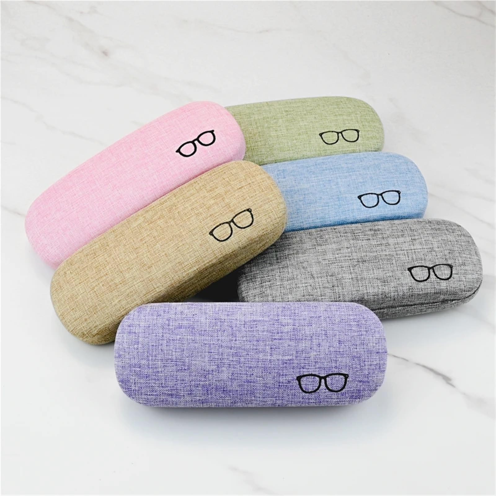 Glasses Case For Men Women Linen Cloth Eyeglass Cases Cover Pour Femmes et Hommes