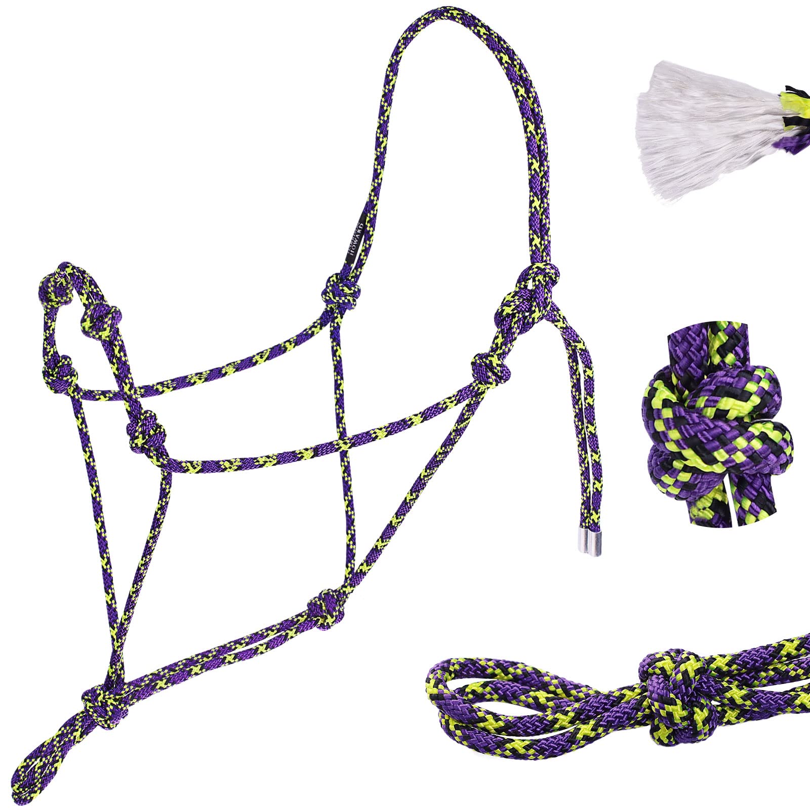 Snapklik.com : Harrison Howard Rope Halters For Horses Super Sturdy ...