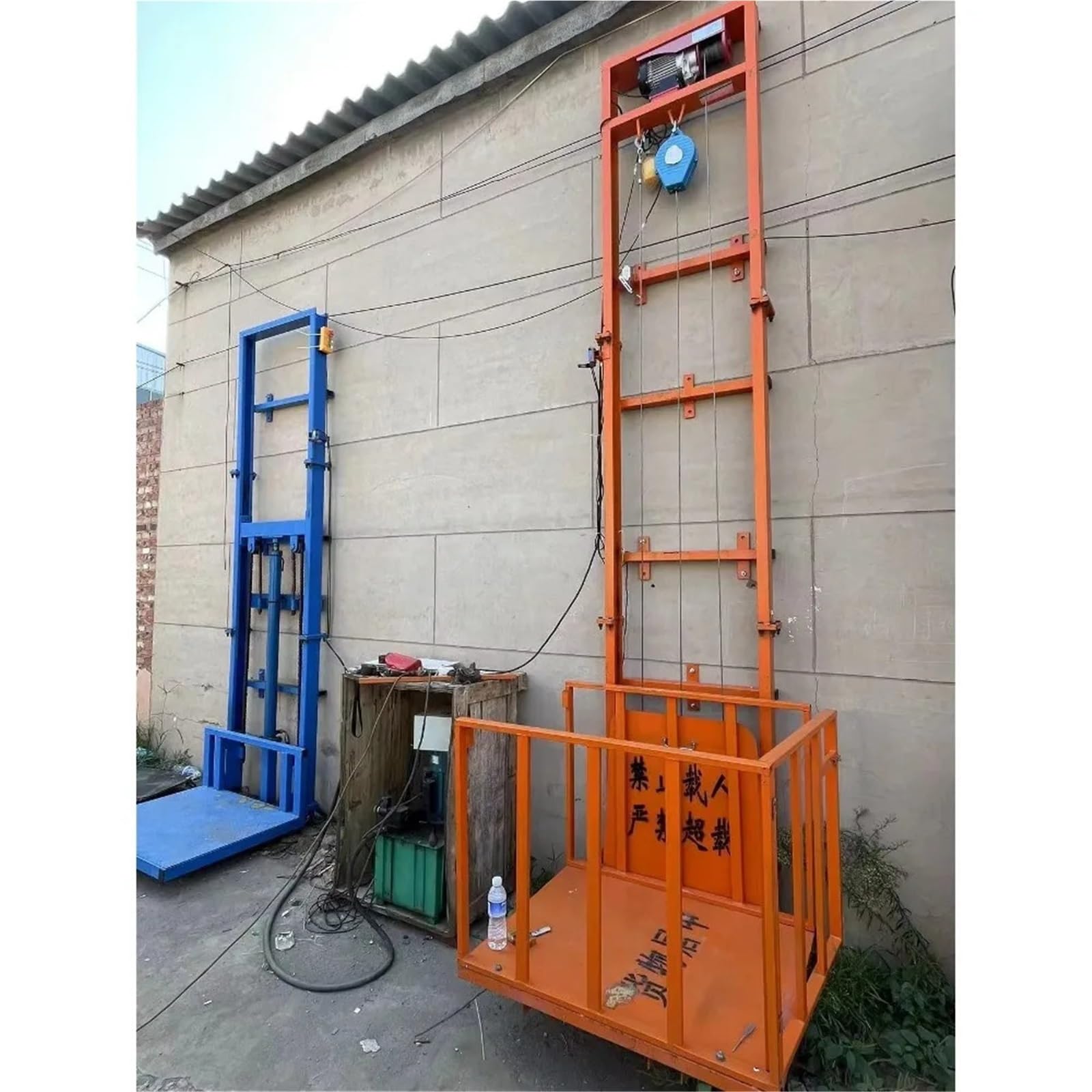 Elektrische Hydraulische Hebebühne 80x100cm, 5m Reichweite, effiziente Materialhandhabung für Lager und Baustelle