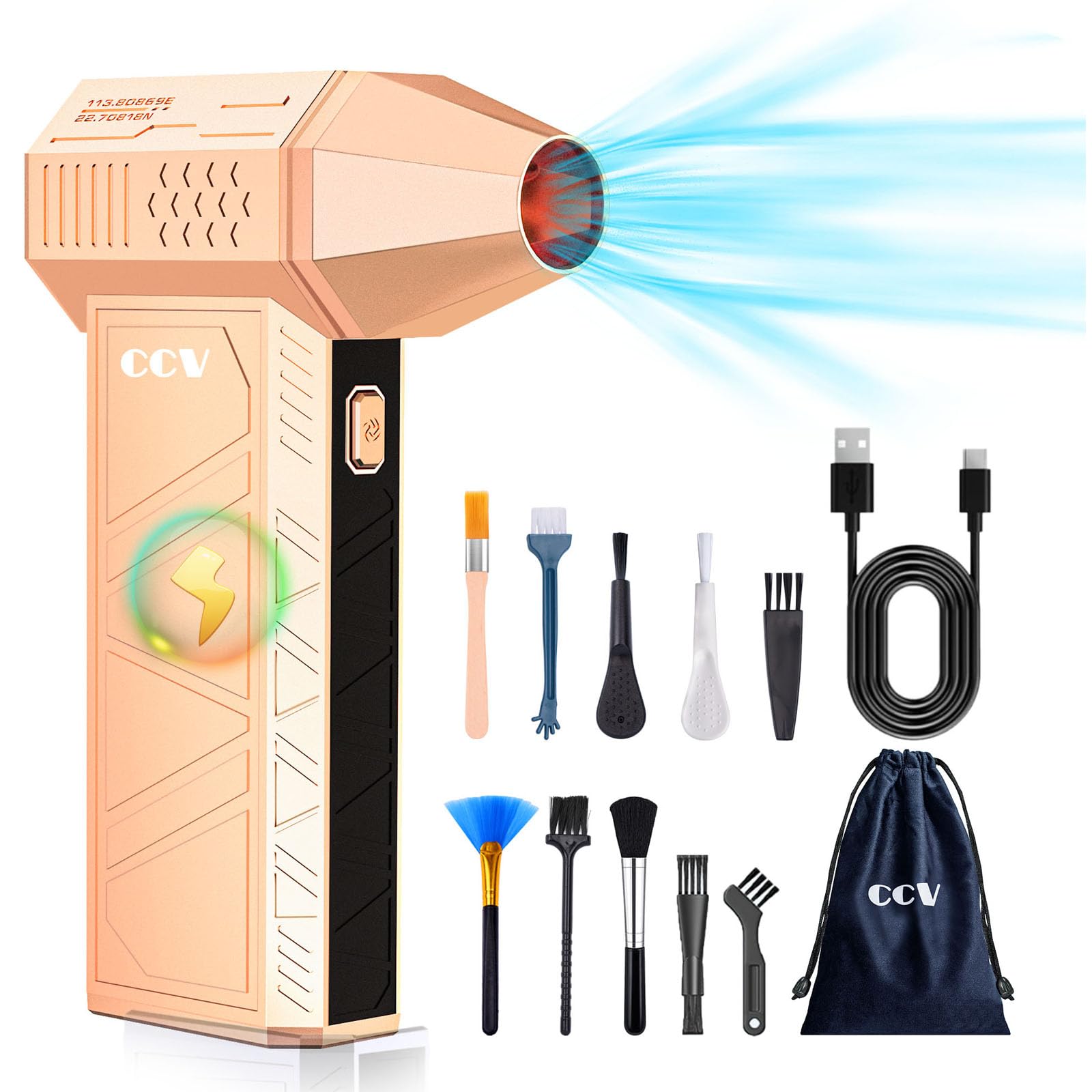 ☆CCV 電動エアダスター◆小型＆軽量ブロワー Amazon | CCV エアダスター 電動エアダスター 小型 ブロワー 強力