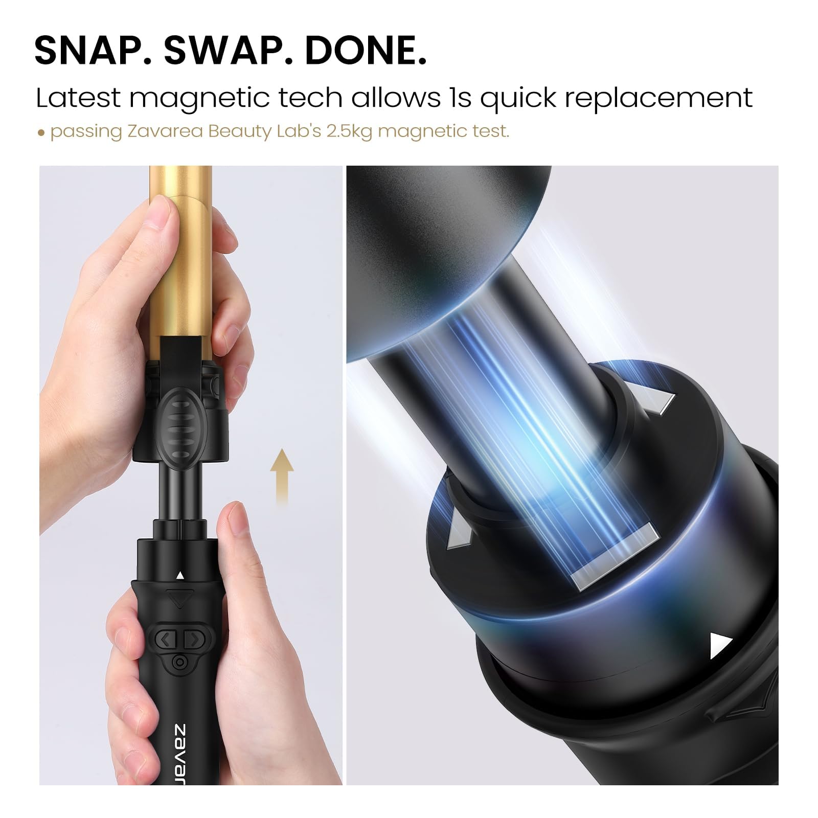 Automatic Rotating Curling Iron Set with 3 Ceramic Barrels