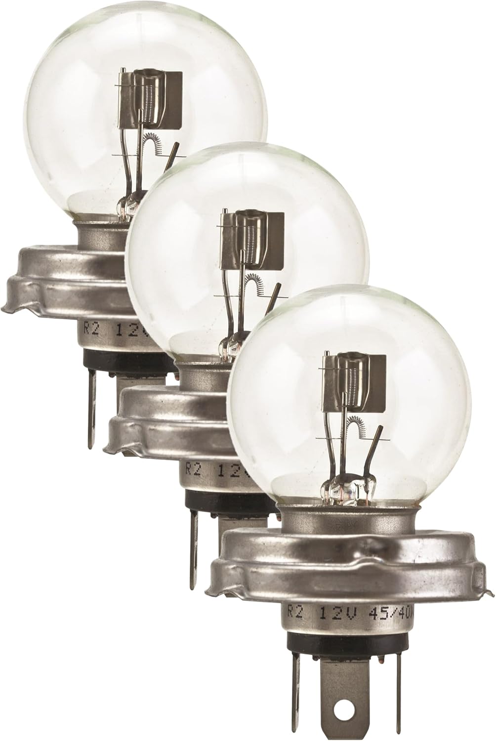 HELLA 7951 Miniature Standard Bulb, 12V, 45/40W, White (Pack of 3)