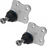 Vista 1271 de TRQ, junta de rótula inferior delantera para el lado del conductor y del acompañante