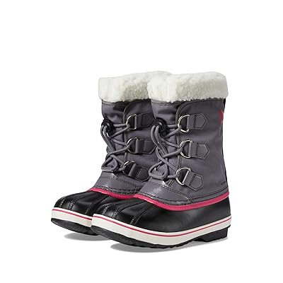 SOREL Kids Yoot Pac Nylon WP (Little Kid/Big Kid) Kids Shoes Pulse/Black