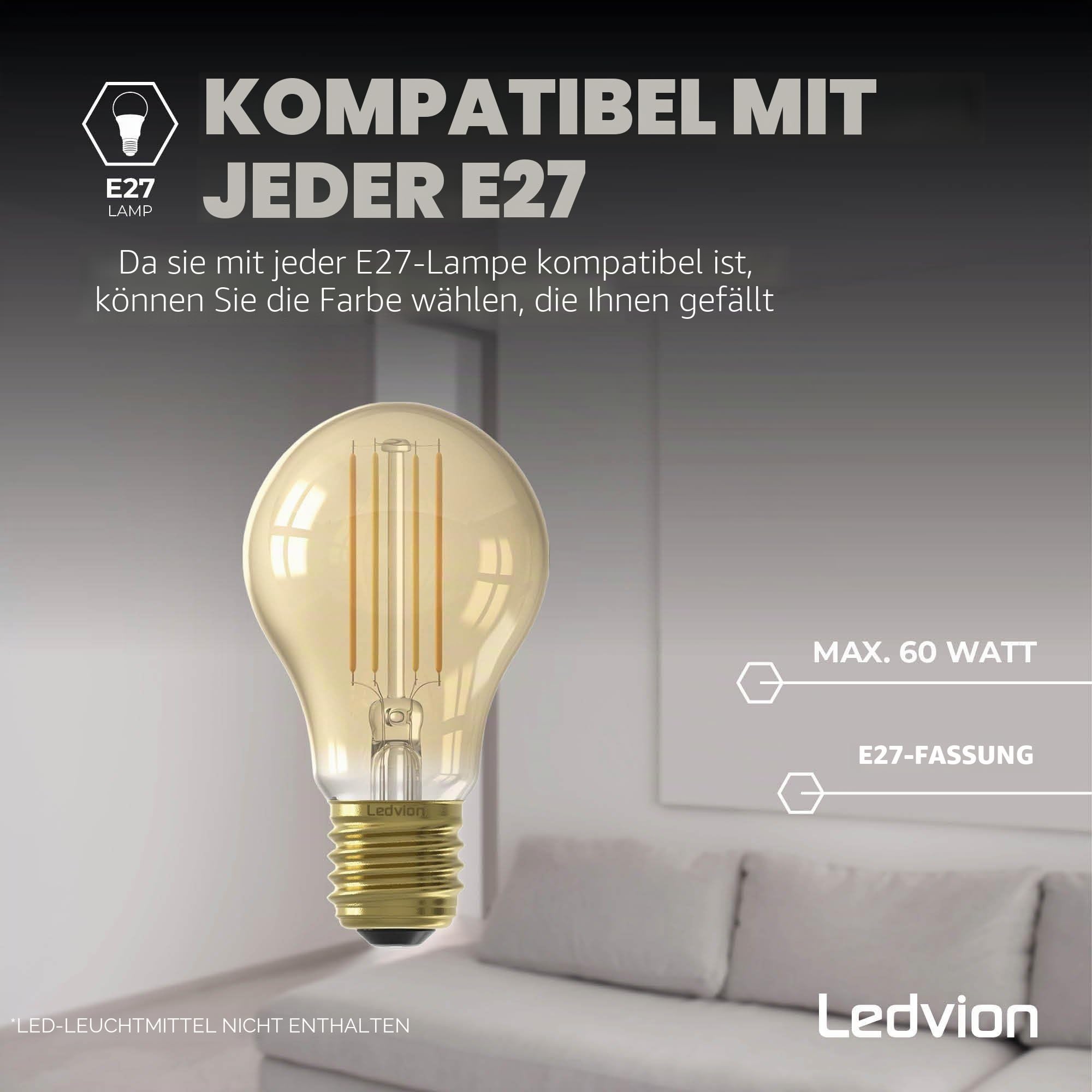 Ledvion Wandleuchte IP44 E27 schwarz sensor Quadrat | Für Einfahrt Gartenweg Terrasse oder Fassade geeignet und klar auf den Außeneinsatz ausgerichtet