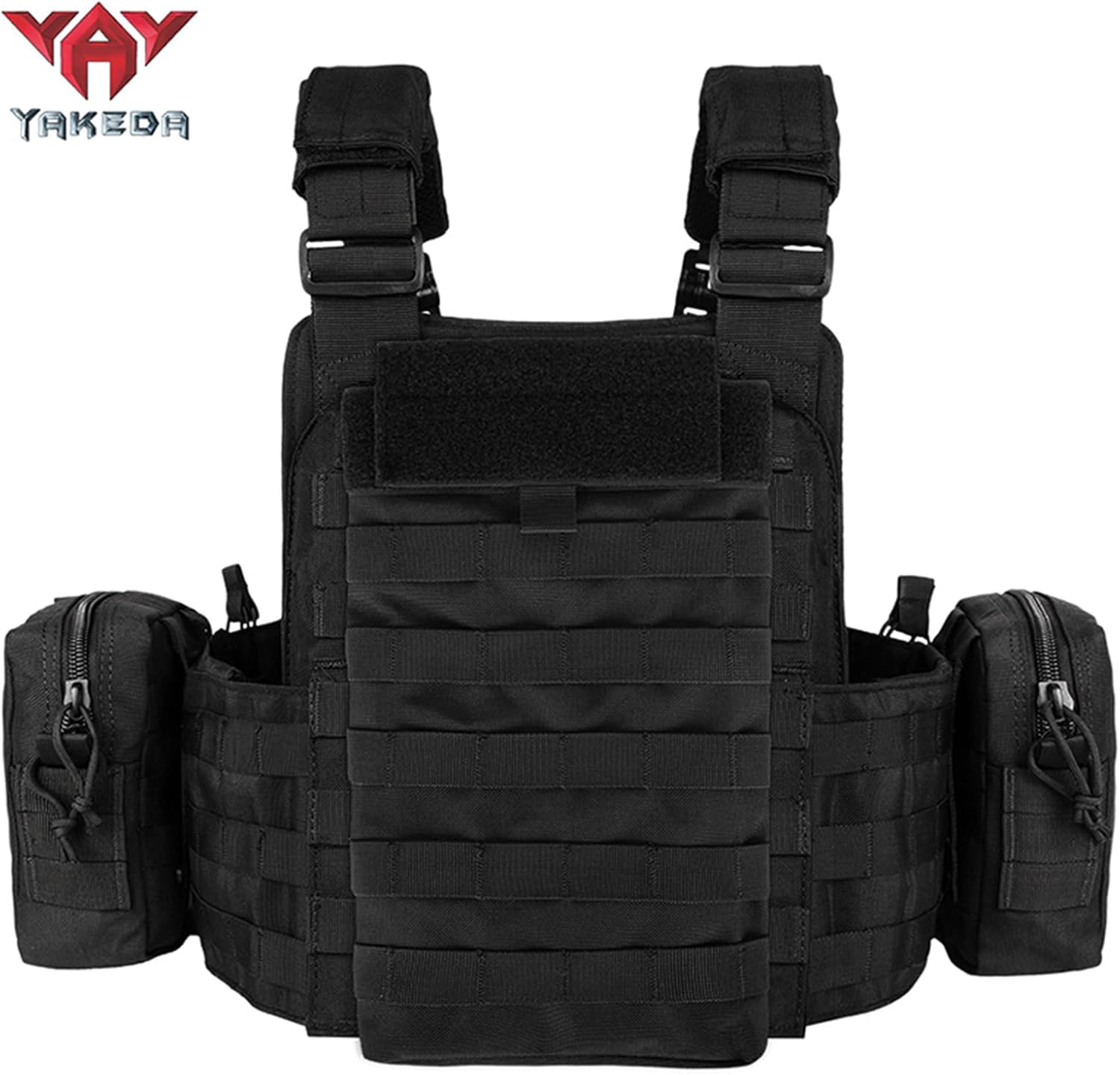 YAKEDA Tactical Outdoor Quick Release Vest With Battle Belt