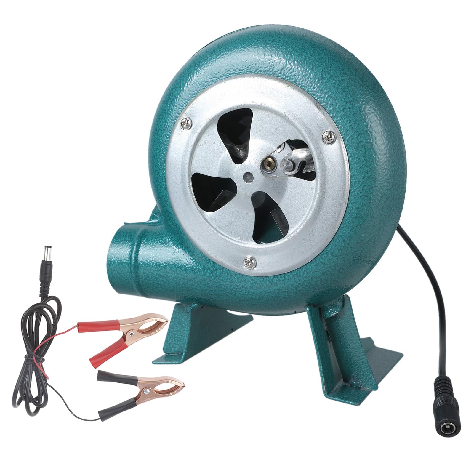 Tsophreniq 30W 12V Bbq Fan Campfires Grill Stove Air Blower For Outdoor Picnics Camping Cooking Barbecue Tool / 40W / 60W / 80W Camping Grill Accessories