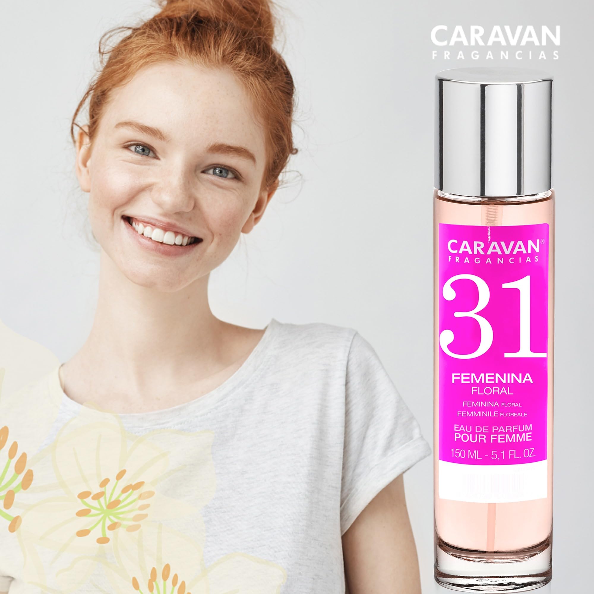 Caravan - Set di 6 profumi da donna n. 31 da 150 ml