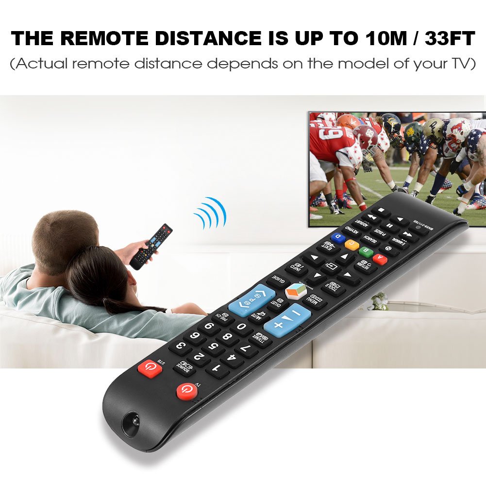 Mando a distancia de repuesto para Samsung BN59-01178B UA60H6300AW UE32H5500