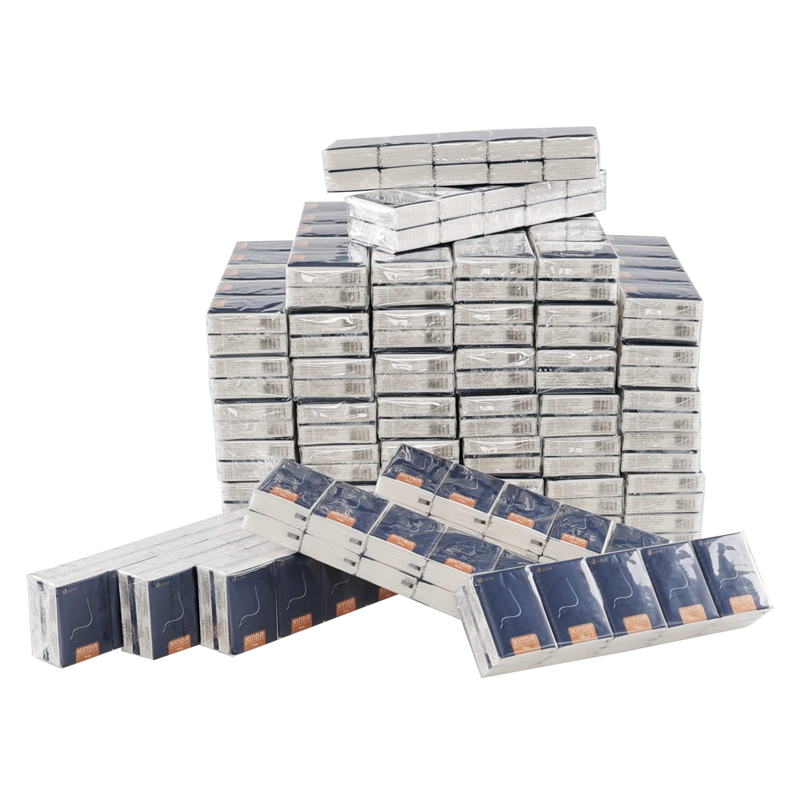 Amazon.com: HOMMP 480-Pack Pocket Packs Facial Tissues, 4-Ply Mini Soft ...