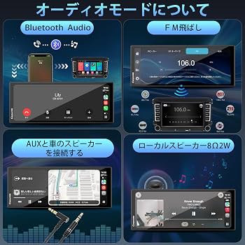 Amazon.co.jp: ディスプレイオーディオ 大画面 ドライブレコーダー