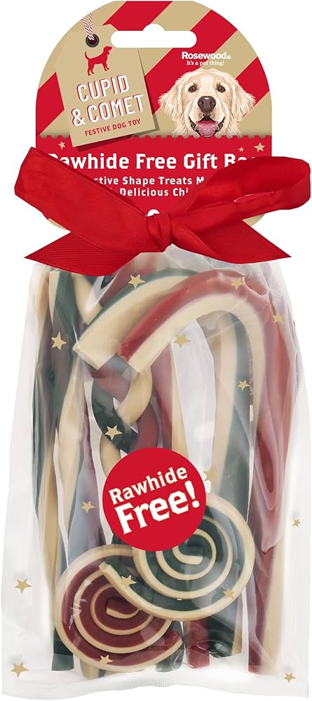 Rawhide christmas dog treats Clearance