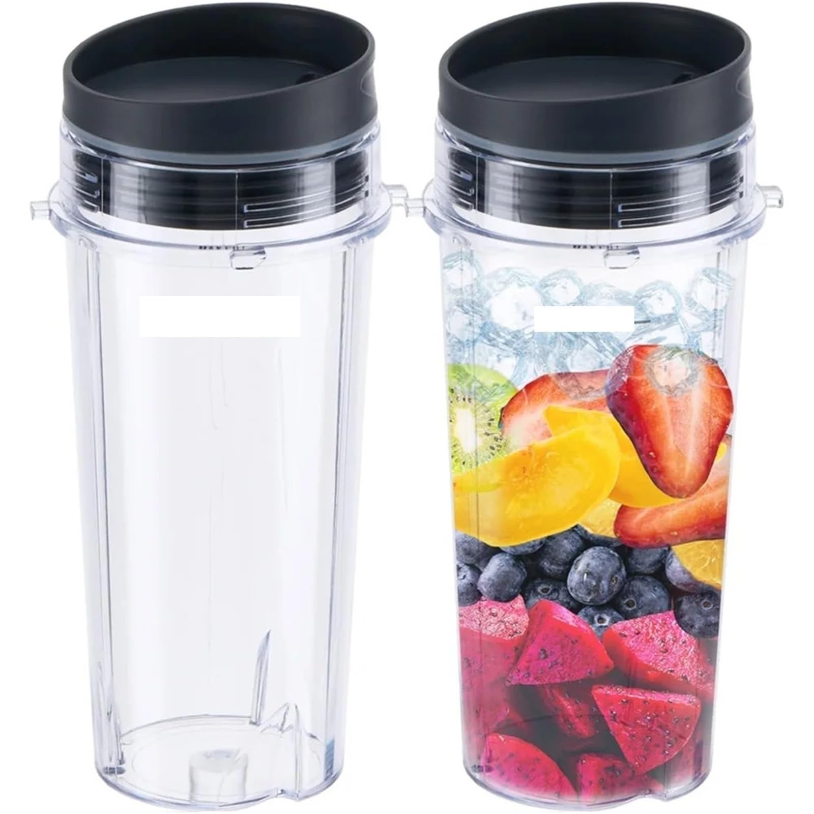 Vasos para batidora individual de 16oz para batidos y zumos