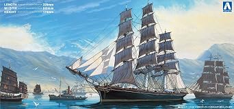 Aoshima 1/350 Cutty Sark Sailing Ship