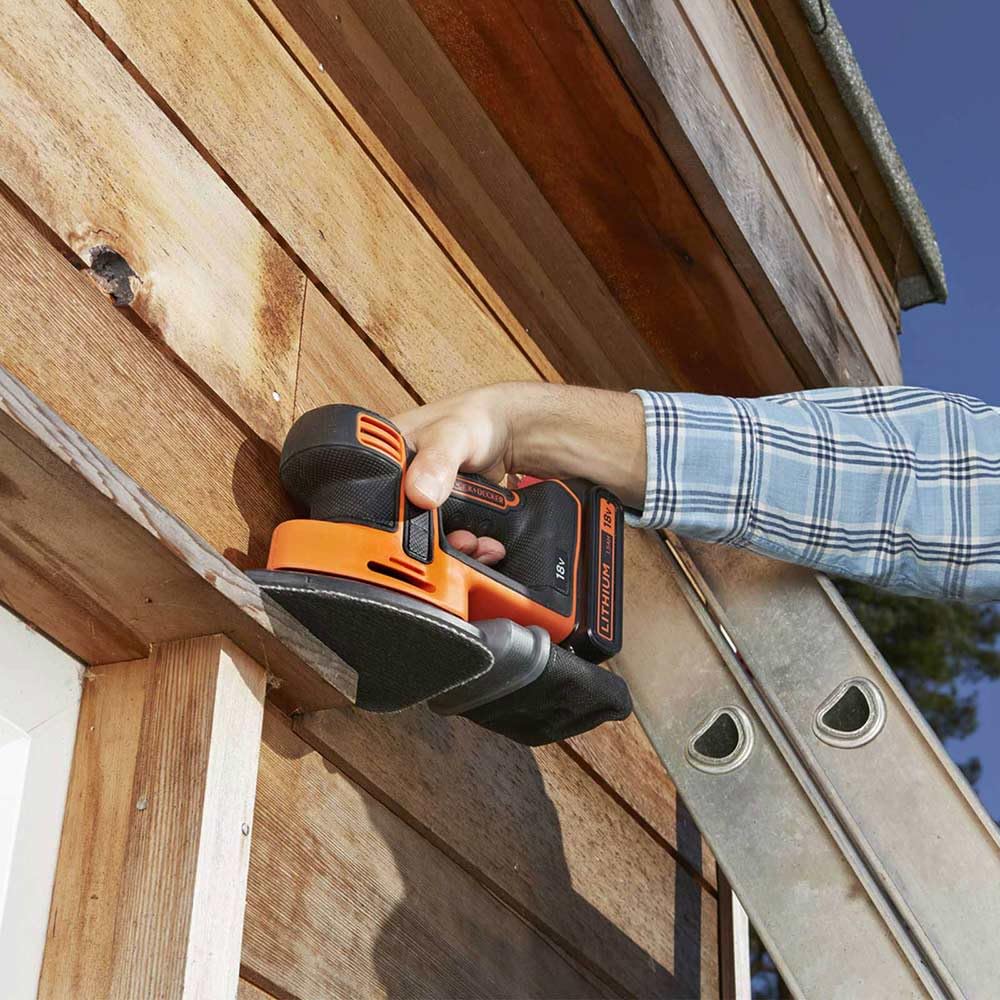 BLACK+DECKER 18V Cordless Mouse Detail Sander Battery not included,  BDCDS18N-XJ