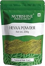 Henna Powder for Hair 200g | Herbal Mehendi Powder for Hair Coloring & Conditioning | Fine Sifted Leaf Powder for Smooth Paste | Suitable for DIY Hair Care | Plant-Based Ingredient