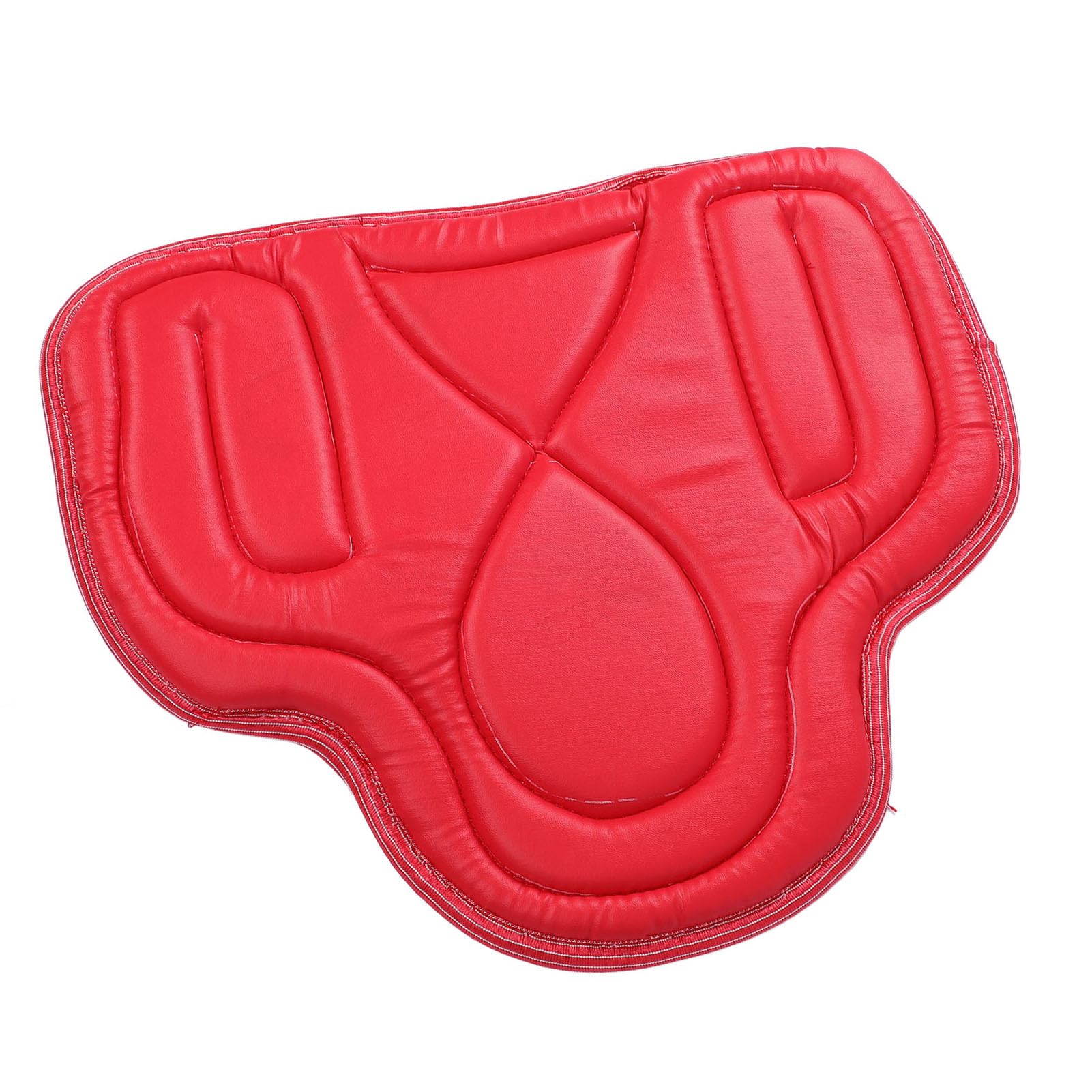 Siodłowa podkładka na podkładkę siodłową Western Saddle Pad Grunts Absorbing Absorbing oddychającą skórzaną podkładkę siodłową do jeździeckiego jeździeckiego