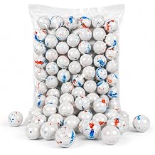 Giant White Gobstoppers 3kg | Bulk Hard Candy | Jawbreakers | Halal
