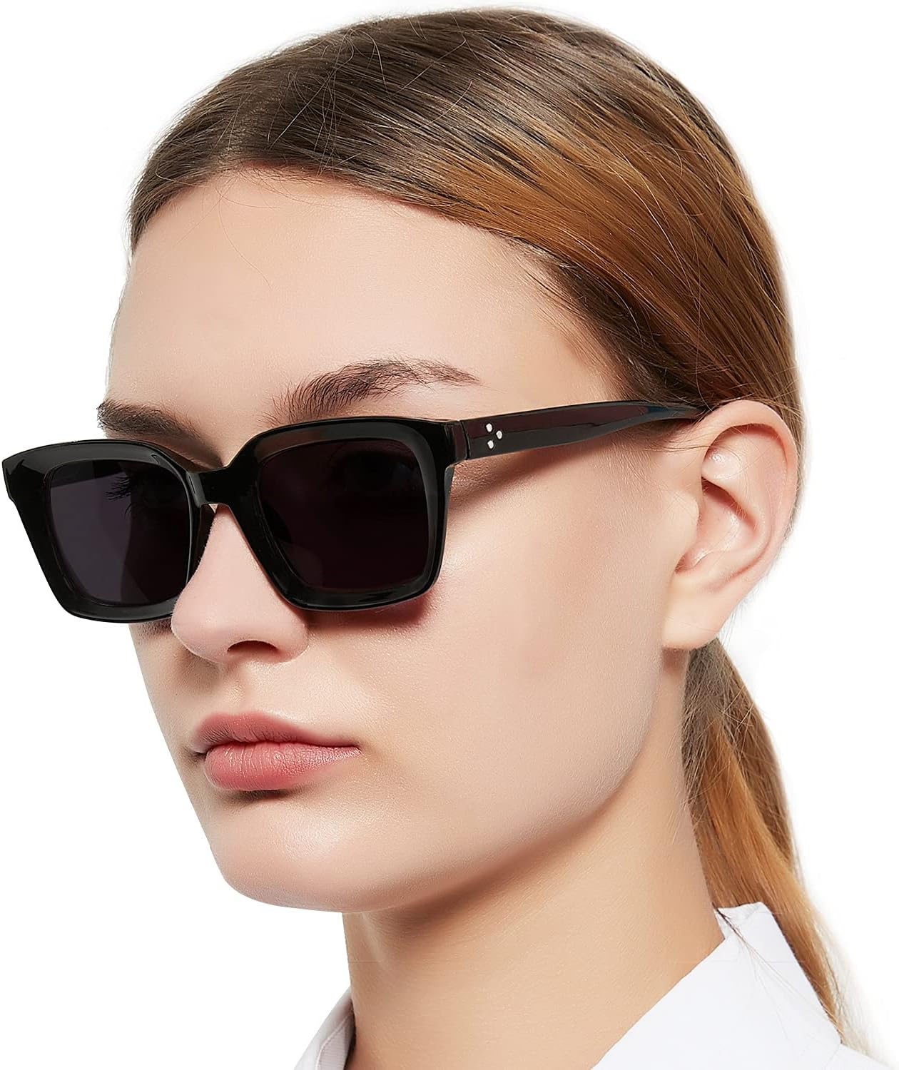 MARE AZZURO Oversized Polarized Sunglasses Women Men Driving Fishing Sports Sun Glasses UV400 Protection Party Beach Sunnies