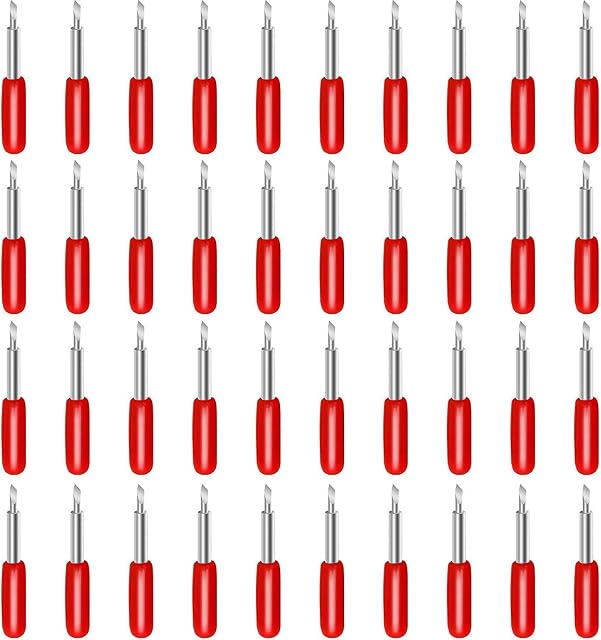 3rd Party Accessory Blades for Cricut, 30 PCS Replacement Blades for Cricut Explore Air 2 (45 Degree)