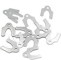 Vista 5 de ISPINNER Kit surtido de 48 piezas de alineación automática, cuñas universales de 1/64" 1/32" 1/16" 1/8" para ajustar partes del cuerpo o alineación