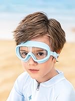 Vista 9 de COPOZZ Gafas de natación para niños de 8 a 12 años, visión amplia para jóvenes, antiniebla, sin fugas, gafas de natación transparentes para niños