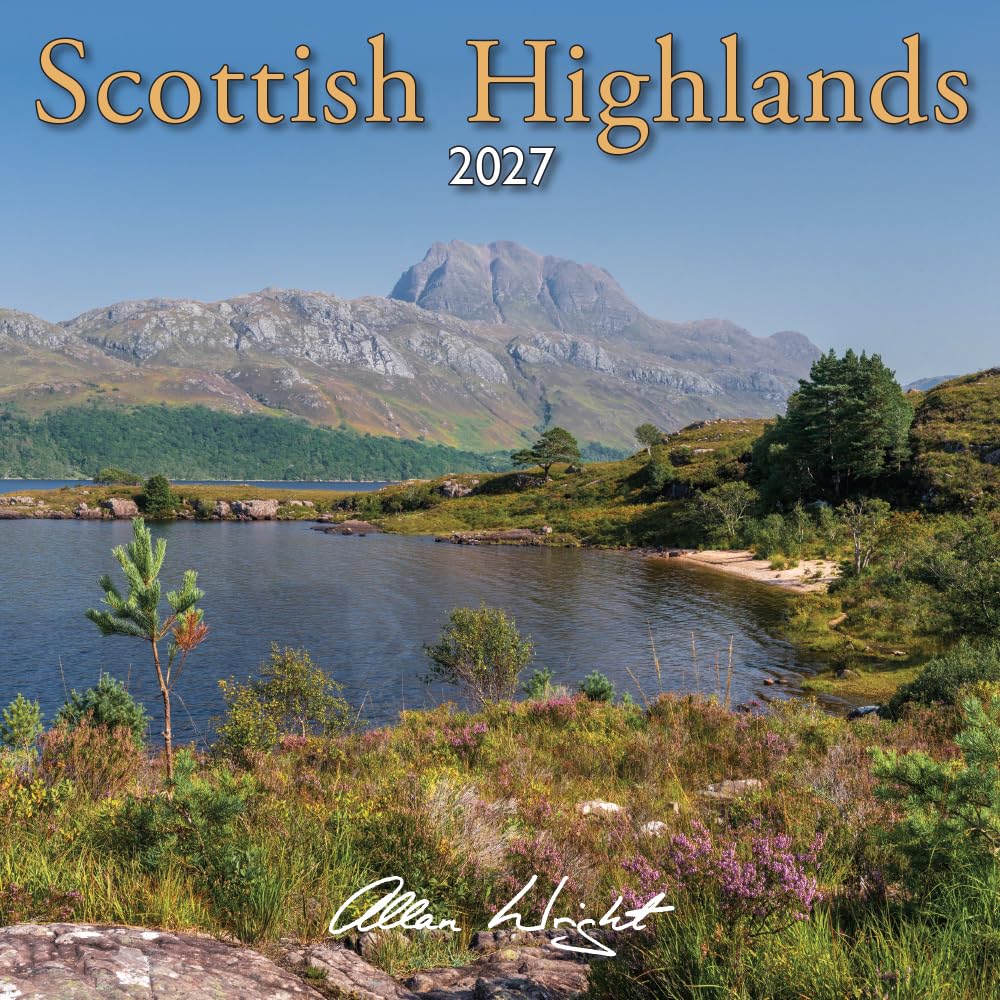 2027 Scotland Calendar: Scottish Highlands – Wall Calendar – Month to View – 12 Months
