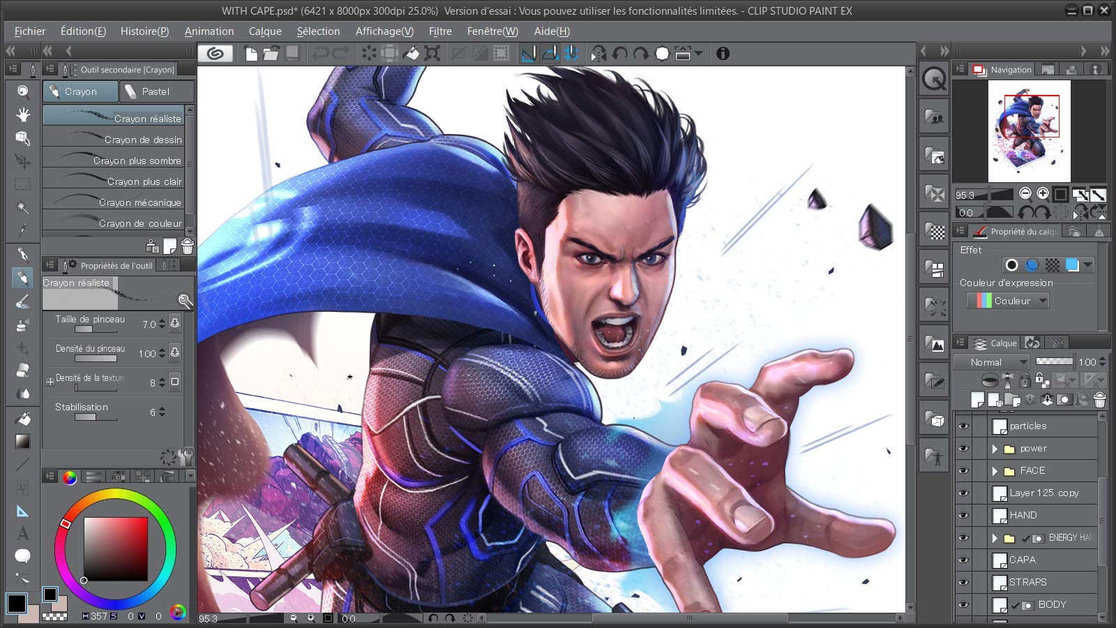 CLIP STUDIO PAINT EX - Version 1 - Licence perpétuelle - pour Windows et MacOS, Édition française