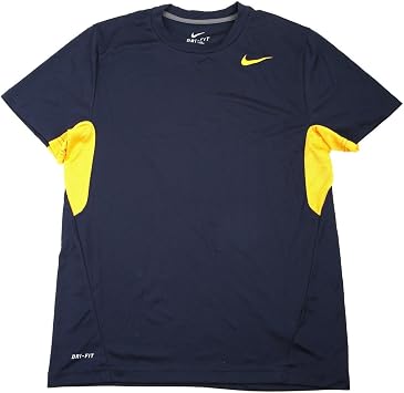 Navy/Yellow Vapor Dri-FIT Tee Shirt 