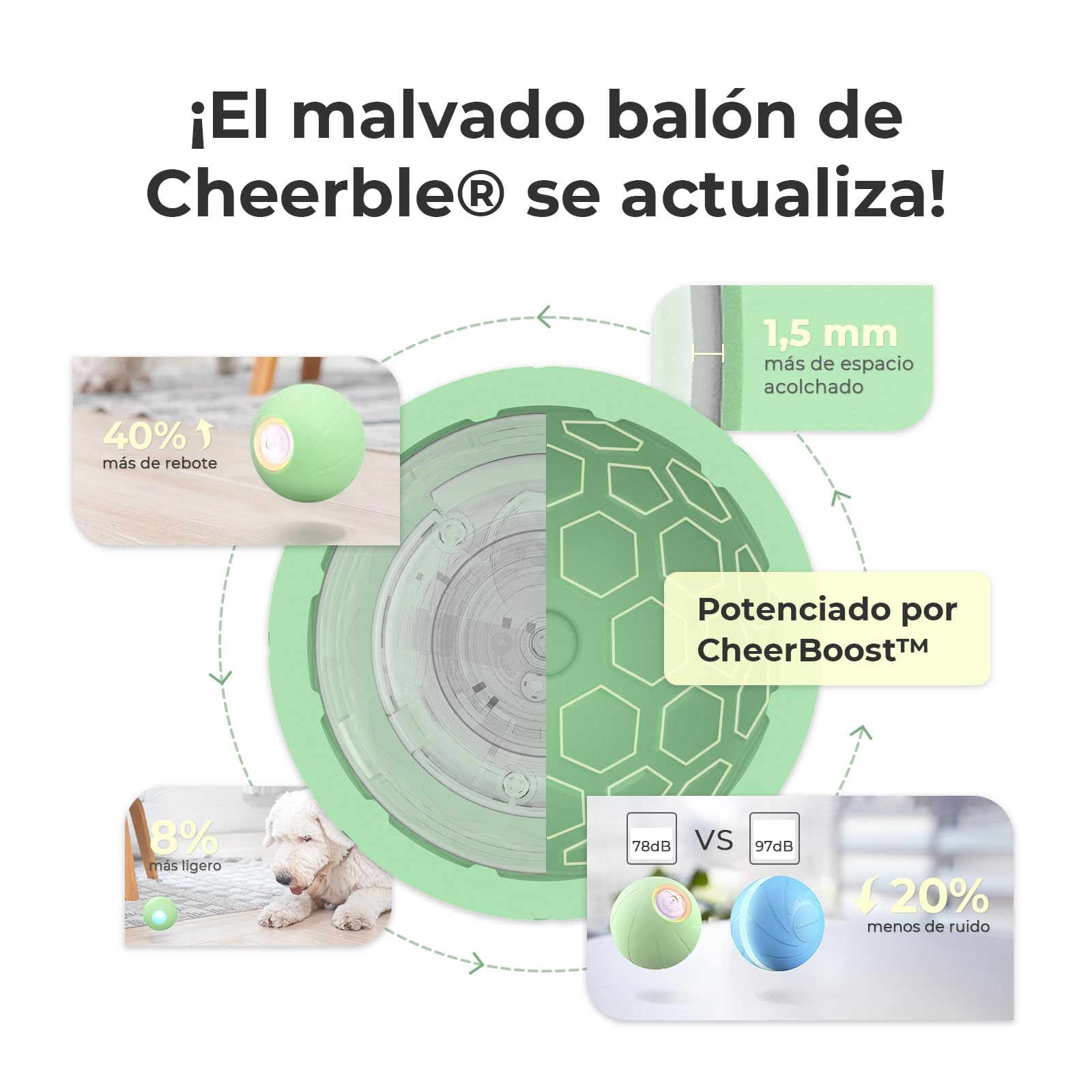 Cheerble PE Green