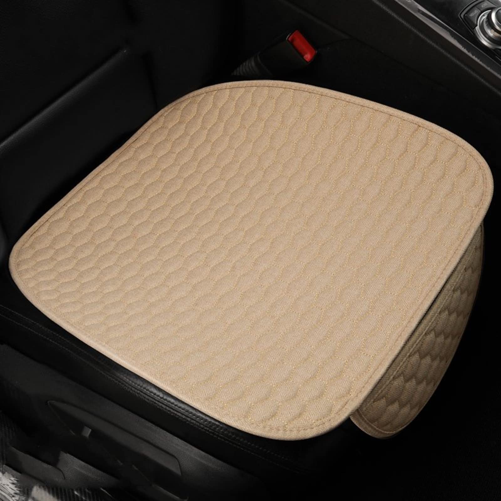 Noheeu 3 Car Seat Cover Protector Backrest Pad Linen Cushion Mat Auto Interior Truck Suv Van For Ford Accessories