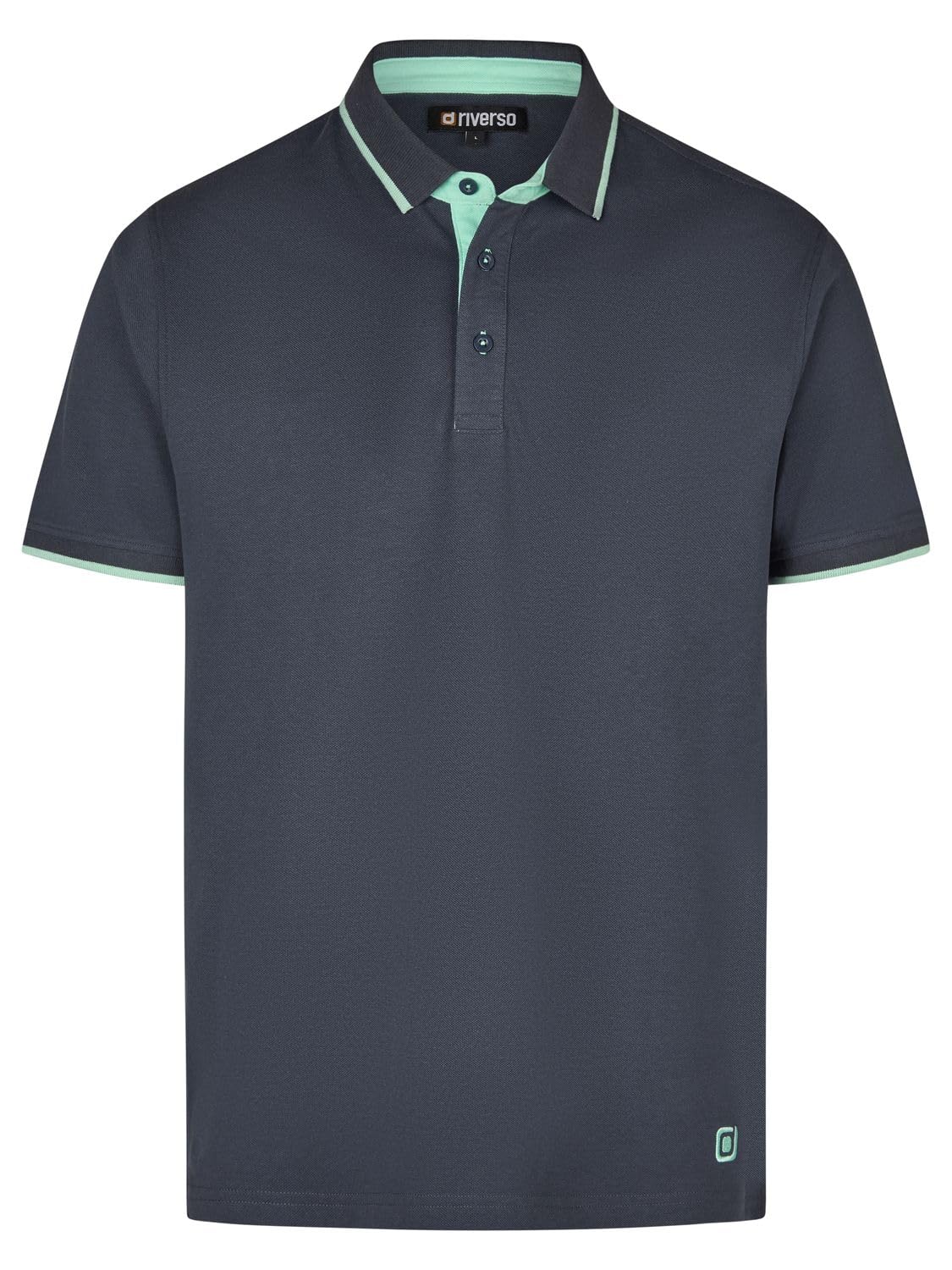 riverso Poloshirt Herren Kurzarm 3er Pack RIVLeano Regular Fit Shirt | Sommer Basic Baumwolle Einfarbig Weiß Schwarz Blau Grün Grau Beige S M L XL XXL 3XL 4XL 5XL