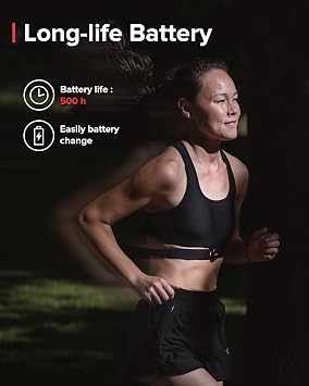 SUUNTO Race GPS Sports Watch, 1.43 AMOLED Touchscreen w/Crown Button Amethyst Titanium & SUUNTO Heart Rate Belt
