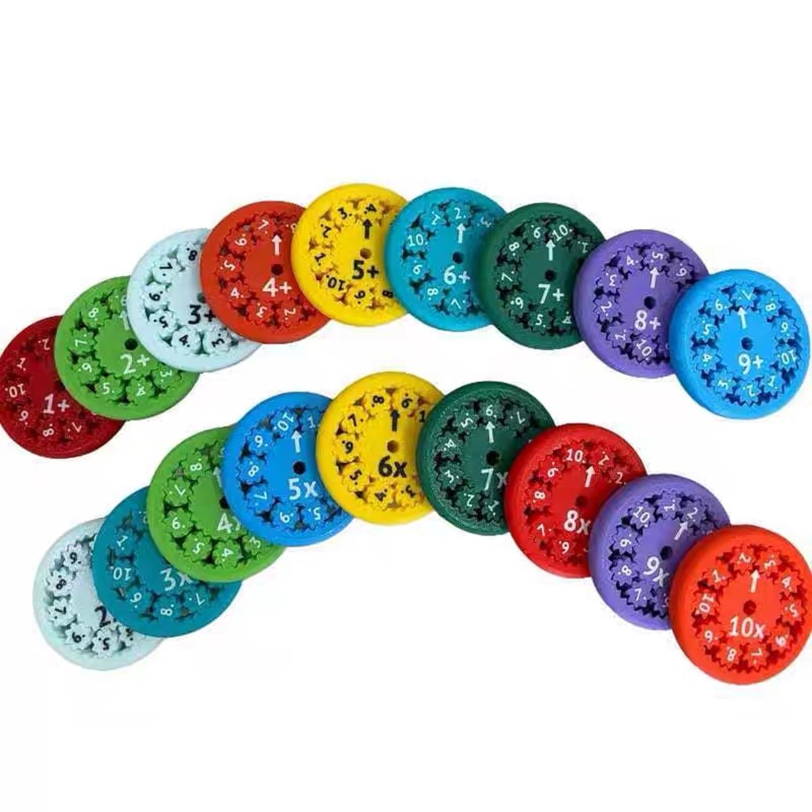 Snapklik.com : Math Fidget Spinners For Kids Learning Math Facts Stress ...