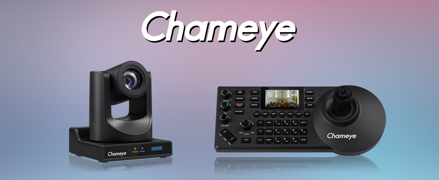 Amazon | Chameye PTZ カメラコントローラー 4Dジョイスティック PTZ