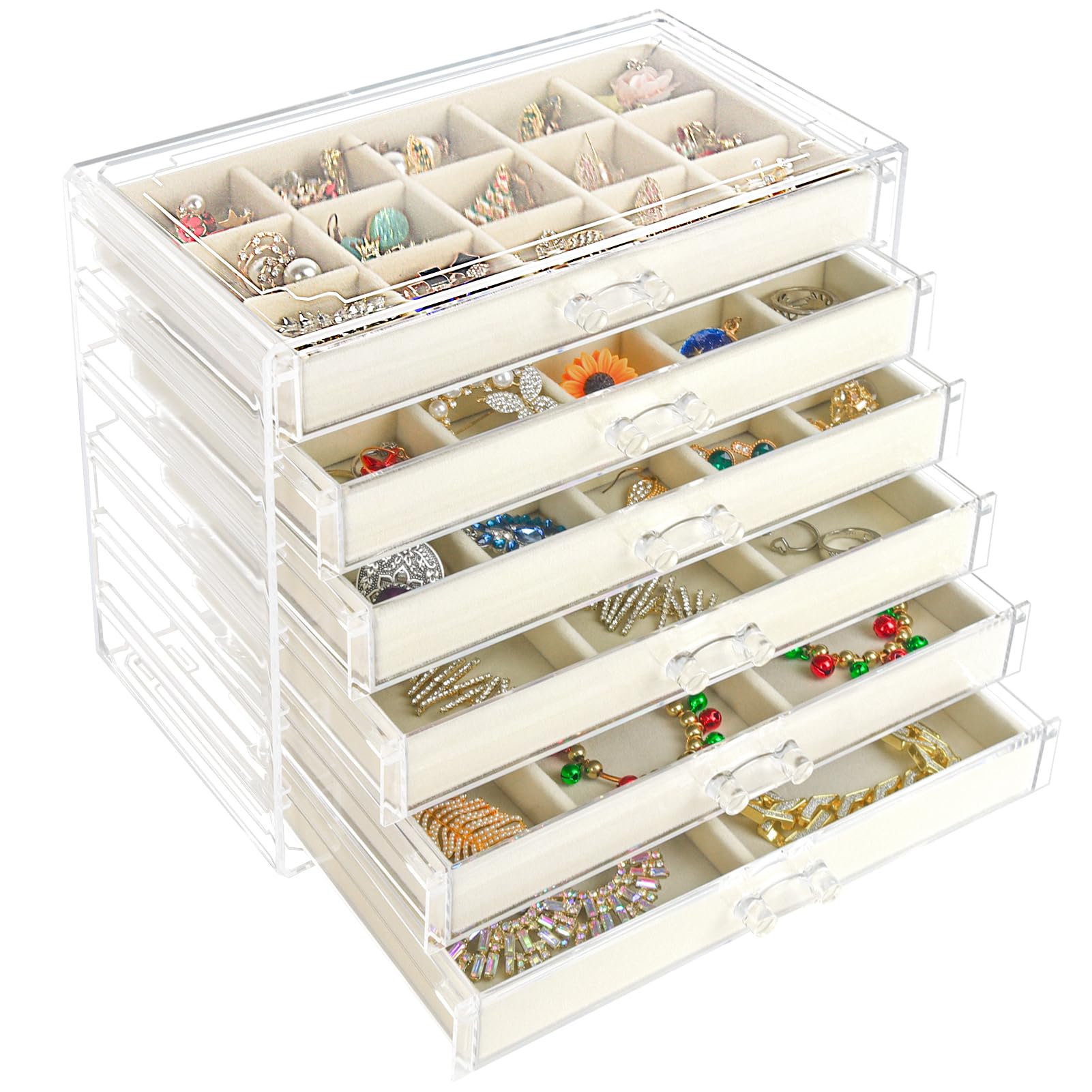 Watpot Acrylic Jewelry Box
