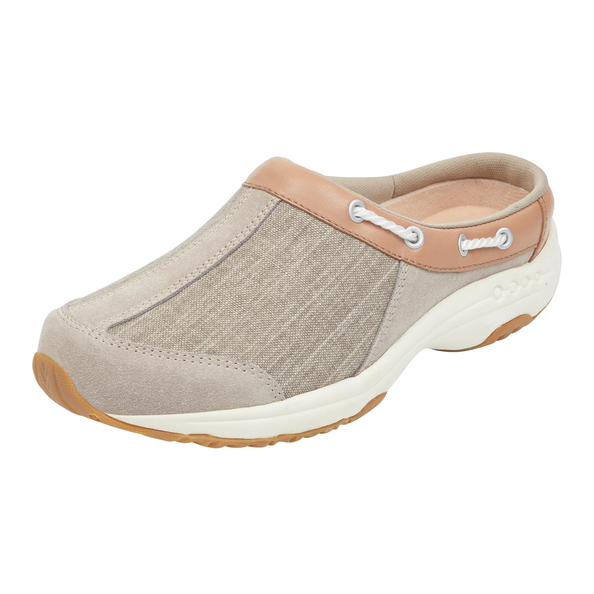 Easy Spirit Women's Travelport19 Mule, Natural, 7 UK