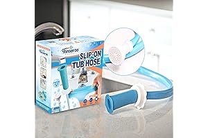 Rinseroo Tub Hose: No-Install, Ultra-Flex Tubing for Fast and Easy Bathing