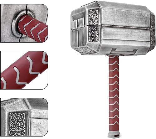 Miniatura 3 de Caja de herramientas de martillo, juego de herramientas de martillo de 28 piezas hechas de metal real para bricolaje y reparación de automóviles,