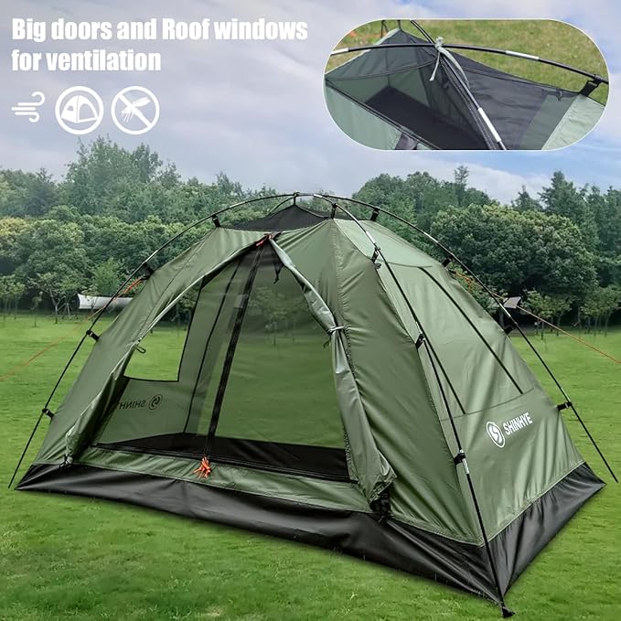 Carpa para Camping 5 Personas Impermeable y Ventosa miniatura 5