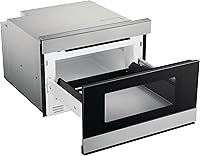 Vista 5 de SHARP SMD2489ES Horno de microondas inteligente tipo cajón con apertura Easy Wave, 24 pulgadas, 1.2 pies cúbicos, 950 vatios, panel de control