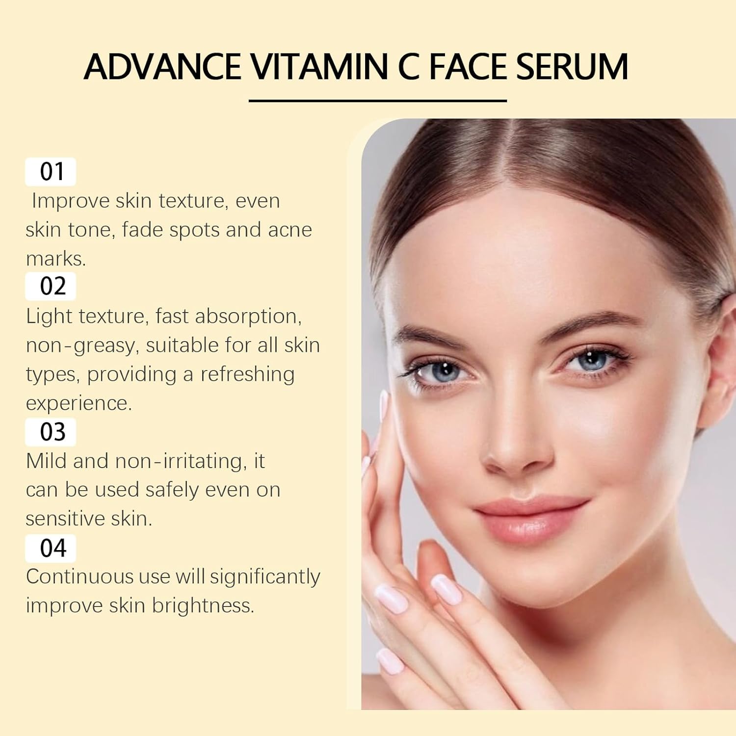 5X Vitamin C Toner, Korean Vitamin C - FaceToner, Face Toner 5 En 1 Vitamina C Serum 130ml (1) - Image 4