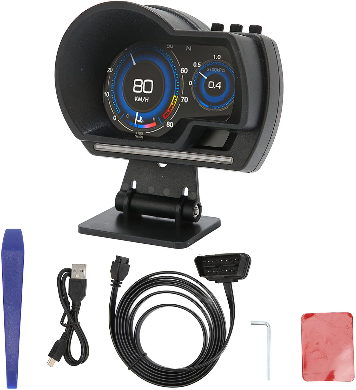 Car HUD, Car Multi Function Instrument, OBD Dual Mode Dual System, for OBD II Compact Car