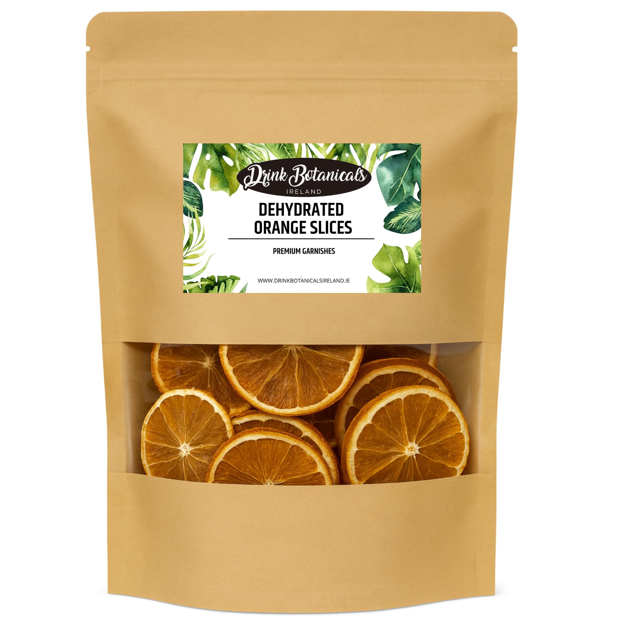 Dehydrated Dried Orange Slices | Orange Wheels | 45 + Servings Approx | 100% Natural No Added Sugars | For Cocktails, Wreath Making, Tea, Cakes, Decoration | Oranges For Cocktails | 3.5 OZ | 100 Grams
