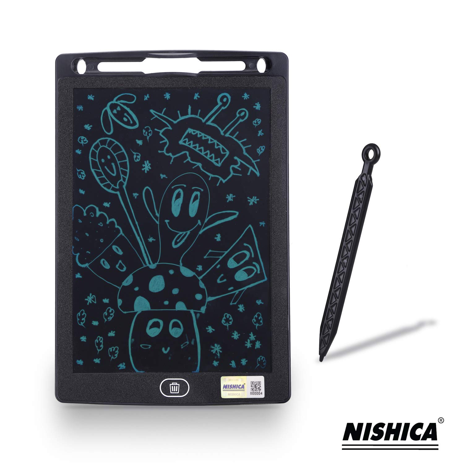 NISHICALCD Writing Screen Tablet Drawing Board for Kids/Adults, 8.5 Inch (Colour May Vary)