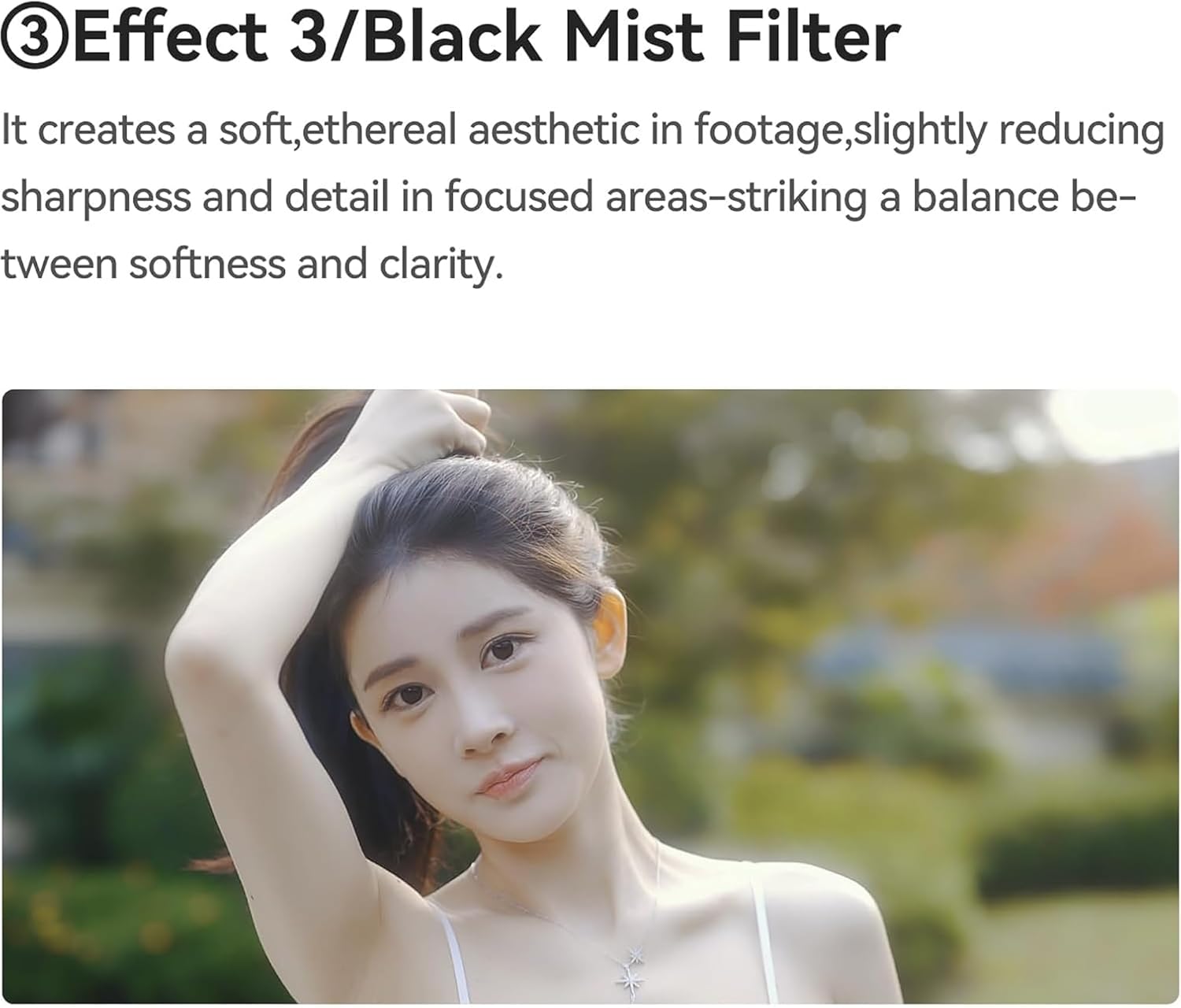 OPEN Kase 77mm 3 in 1 Variable ND1.5-8 Stops + CPL + Black Mist 1/4 Camera Lens Filter,ND3 to ND236 Neutral Density Circular Polarizing Multicoated Effect Filter for Studio Outdoor Video Vlog Shooting