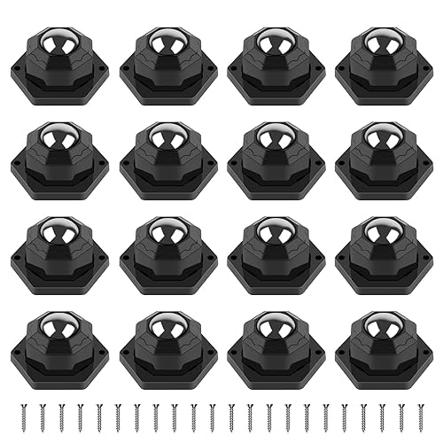 Rodillos de rodamientos de bolas, ruedas autoadhesivas, mini ruedas de transferencia de bolas, deslizador de electrodomésticos para