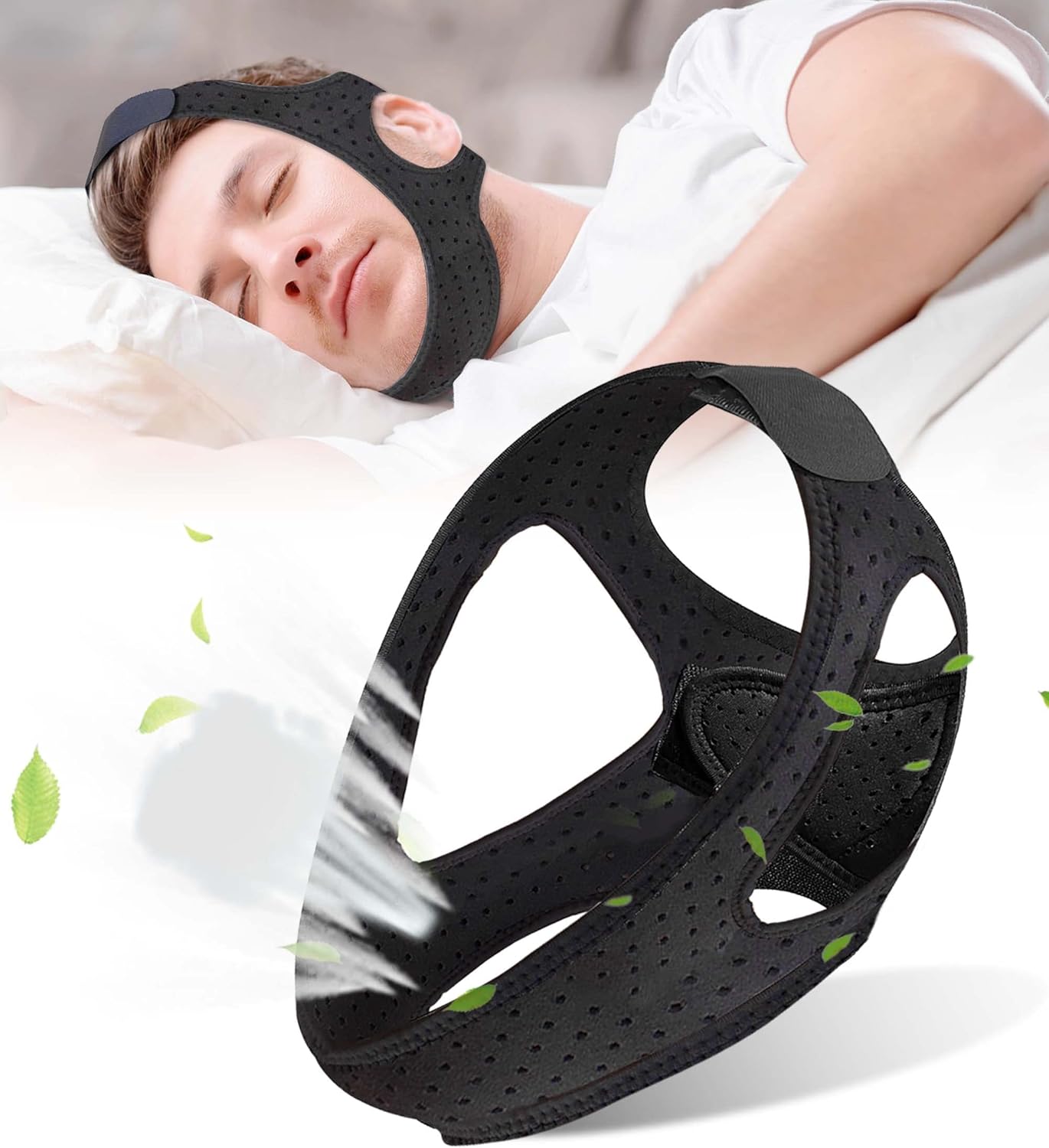 Anti Snoring Chin Strap, Upgraded Anti Snoring Devices