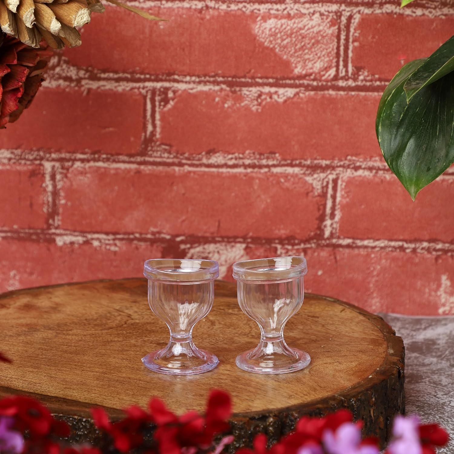 AEC Eyekool Eye Wash Cup Set of 2 - Clear - Made In India 3