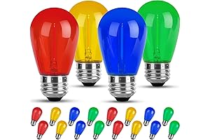 S14 Colored Bulbs - Amplify Your Ambiance with Vibrant Hues